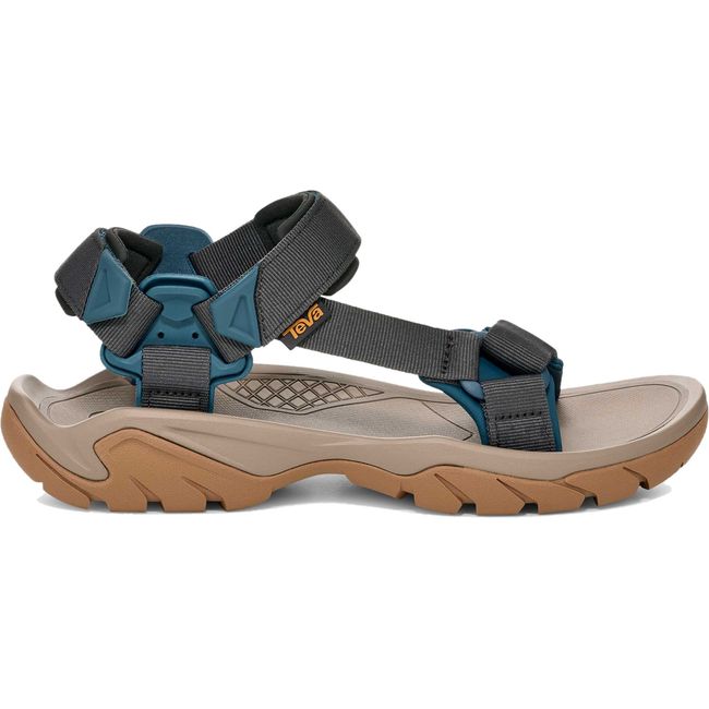 Lateral side of Men's Teva Terra Fi 5 Universal Sandal in Unexplored Grey