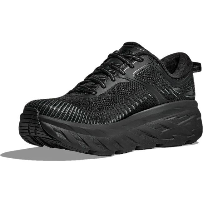Hoka Men's Bondi 7 Running Shoe Black/Black 1110518/1110530/1117033 BBLC