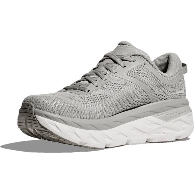 Hoka Men's Bondi 7 Running Shoe Harbor Mist/White 1110518/1110530-HST
