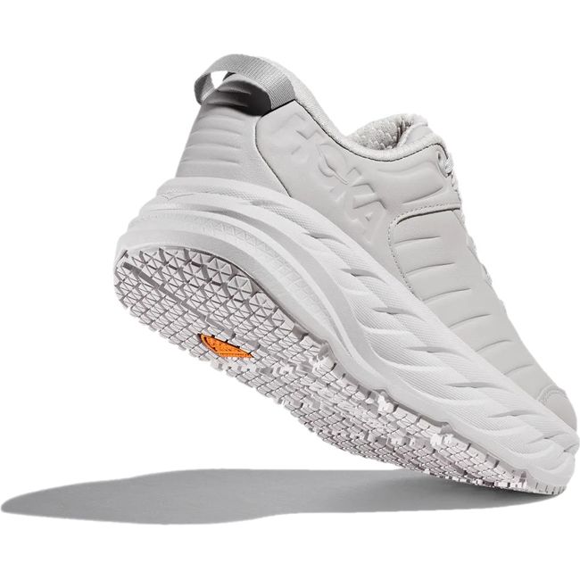 Hoka Women's Bondi SR Work Shoe Harbor Mist/Lunar Rock 1110521/1129351-HMLR