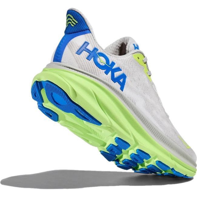 Hoka Men's Clifton 9 Running Shoe Stardust/Electric Cobalt 1127895/1132210-STLC