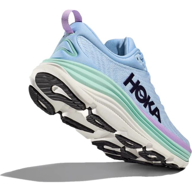 Hoka Women's Gaviota 5 Running Shoe AIRY BLUE/SUNLIT OCEAN 1134235/1134270-ABSO