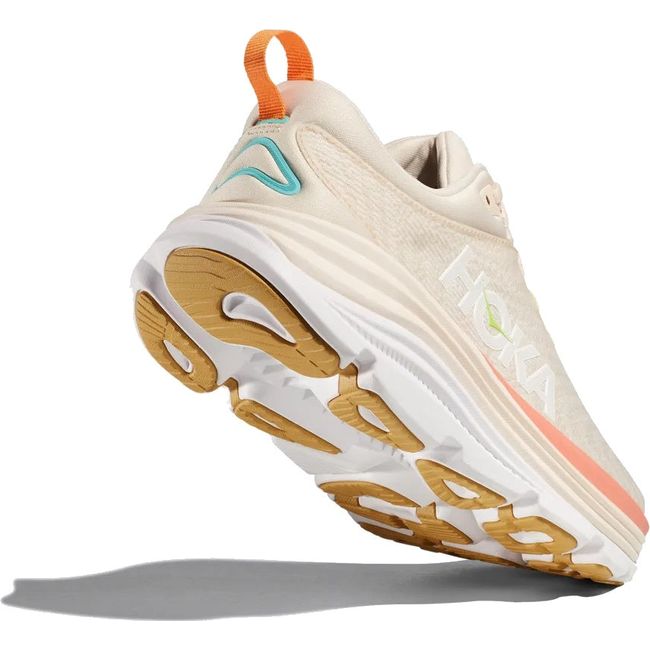 Hoka Women's Gaviota 5 Running Shoe Vanilla/Eggnog 1134235/1134270-VLG