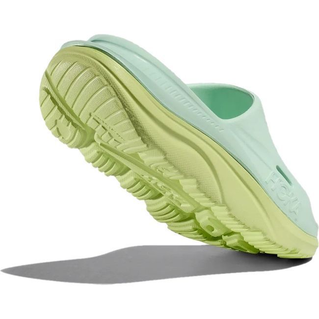 Hoka Unisex Ora Recovery Slide 3 Sandal Aqua Breeze/Celery Juice 1135061-AZC