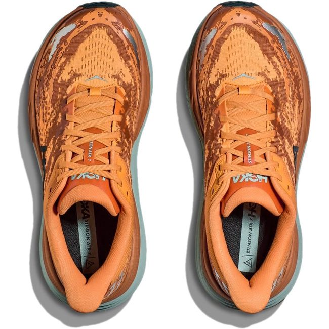 Hoka Men's Stinson ATR 7 Trail Running Shoe AMBER HAZE/AMBER BROWN 1141530-AHAB