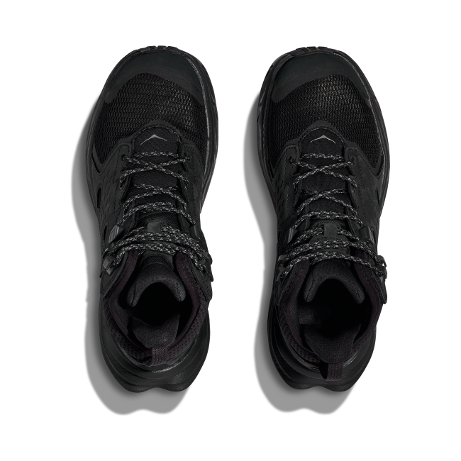 Hoka Men's Anacapa 2 Mid GTX Hiking Boot Black/Black 1141633-BBLC