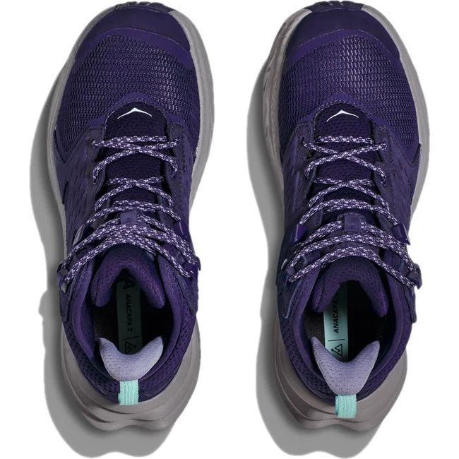 Hoka Women's Anacapa 2 Mid GTX Hiking Shoe Night Sky/Opal 1142831-NSOP