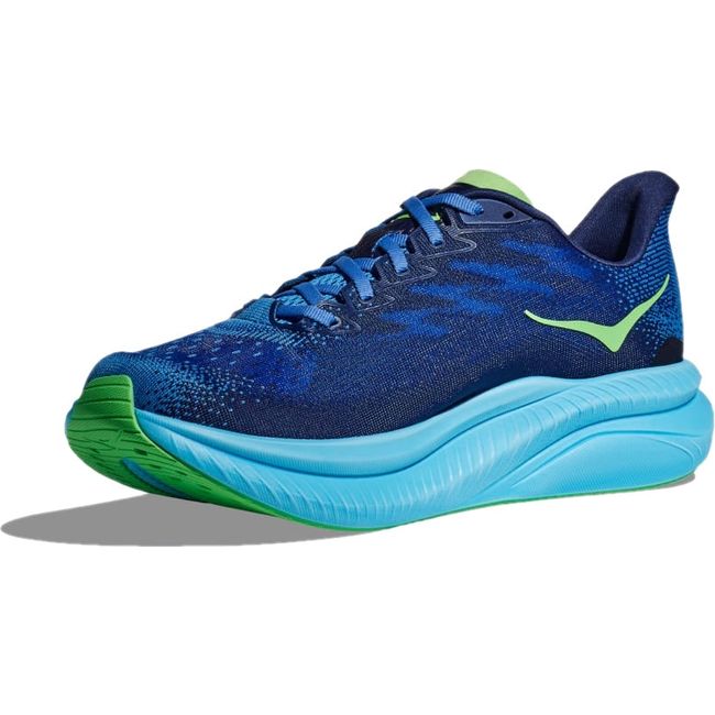 Hoka Men's Mach 6 Running Shoe VIRTUAL BLUE/BELLWETHER BLUE 1147790-VWT
