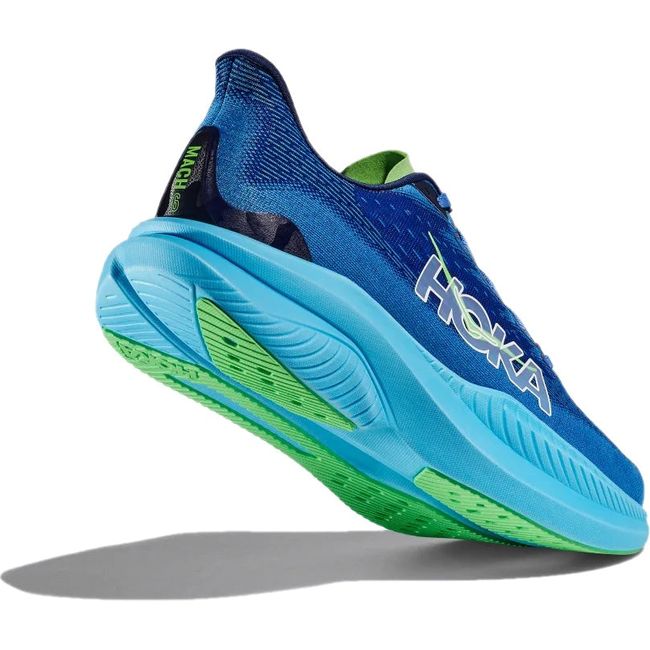 Hoka Men's Mach 6 Running Shoe VIRTUAL BLUE/BELLWETHER BLUE 1147790-VWT