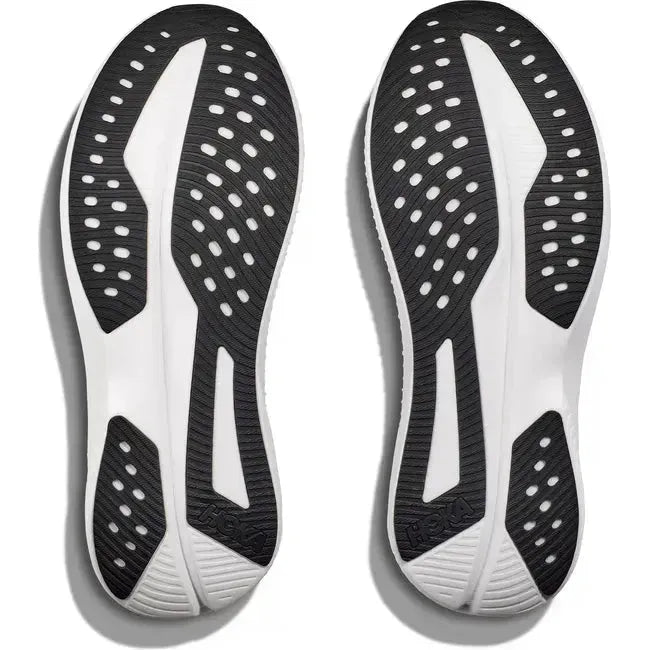 Hoka Women's Mach 6 Running Shoe Black/White 1147810-BWHT