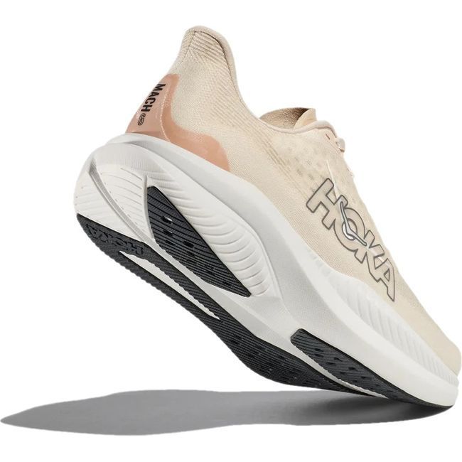 Hoka Women's Mach 6 Running Shoe Eggnog/Vanilla 1147810-EGV