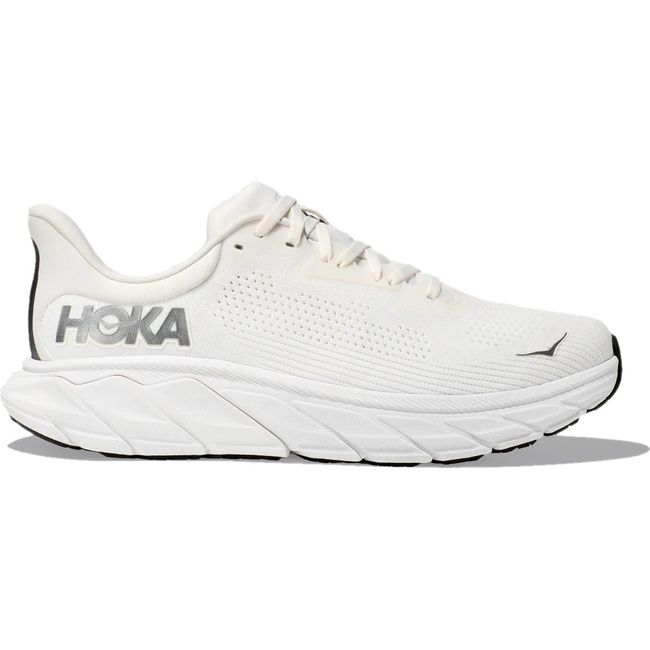 Hoka Men's Arahi 7 Running Shoe BLANC DE BLANC / STEEL WOOL 1147850/1147870-BDBSW