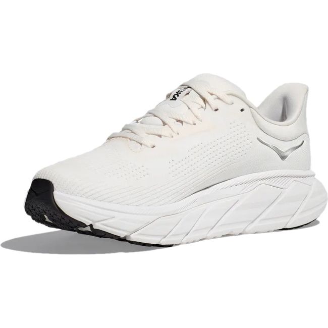 Hoka Men's Arahi 7 Running Shoe BLANC DE BLANC / STEEL WOOL 1147850/1147870-BDBSW