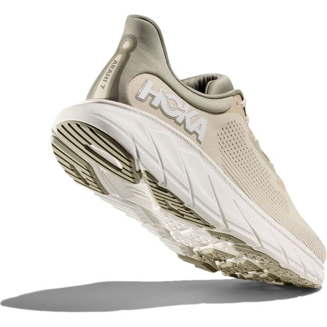Hoka Men's Arahi 7 Running Shoe Oat Milk/Barley 1147850-OKB