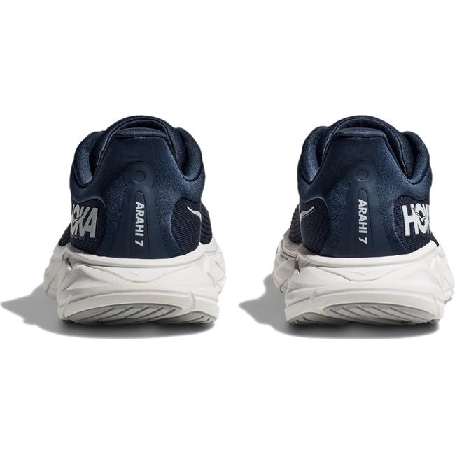 Hoka Men's Arahi 7 Running Shoe Outer Space/White 1147850/1147870-OPC
