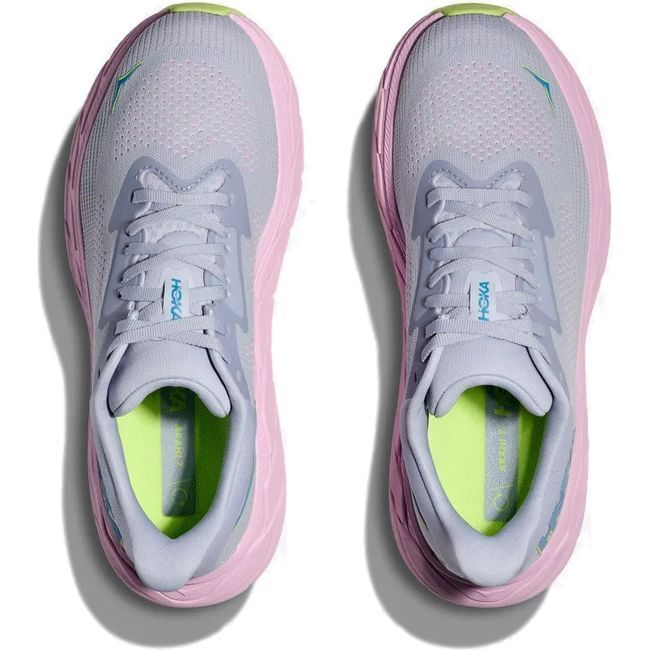 Hoka Women's Arahi 7 Running Shoe Gull/Pink Twilight 1147851-GLP