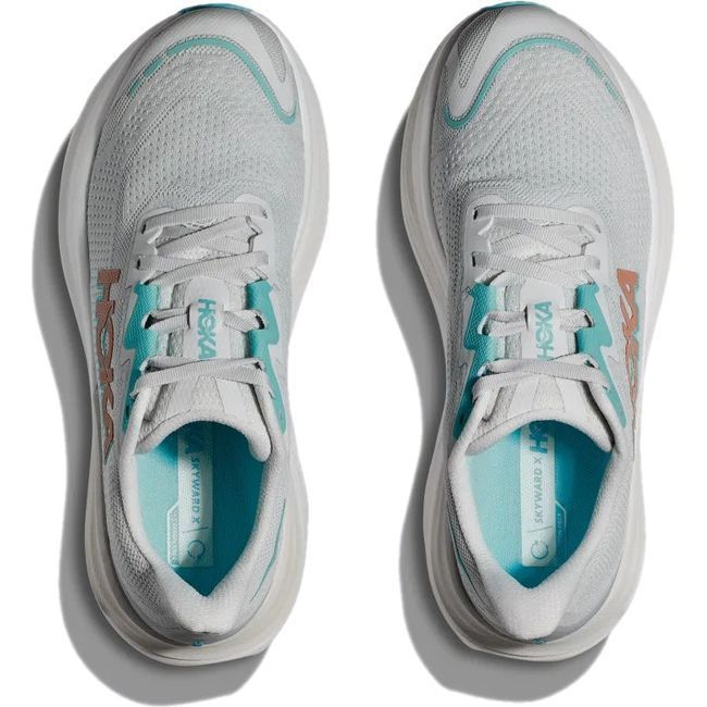 Hoka Women's Skyward X Running Shoe Cosmic Grey / Rose Gold 1147912-CYRS