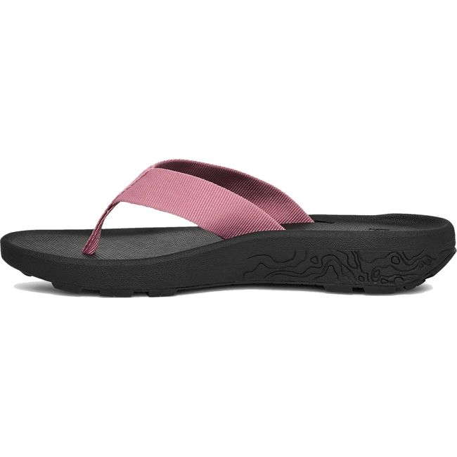 Medial side of Women's Teva Hydratrek Water Flip Flop in Lilas purple