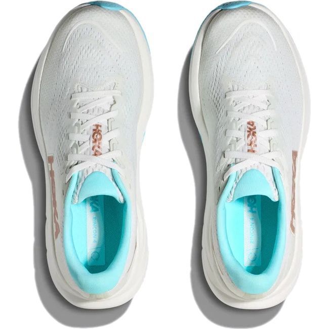 Hoka Women's Rincon 4 Running Shoe Frost/Rose Gold 1155131-FTRS