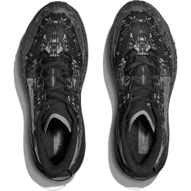 Hoka Men's Speedgoat 6 GTX Trail Running Shoe Black/Outer Orbit 1155150/1155770-BCKT