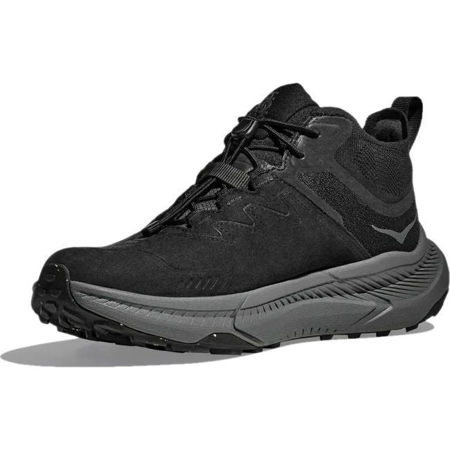 Hoka Men's Transport Chukka GTX Hiking Boot Black/Black 1155190-BBLC