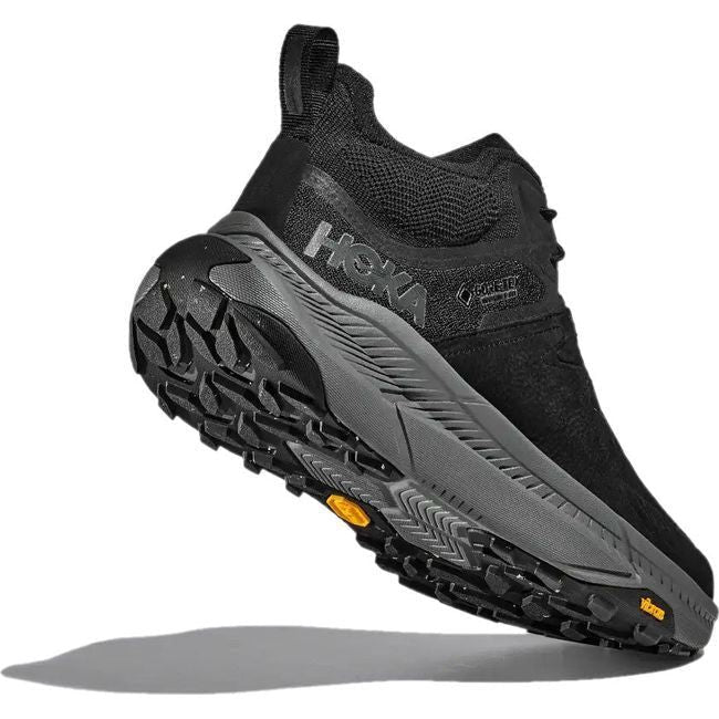 Hoka Men's Transport Chukka GTX Hiking Boot Black/Black 1155190-BBLC