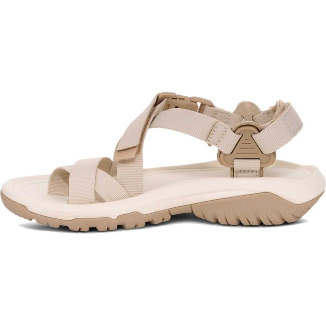 Medial side of Women's Teva Hurricane Terra Dactyl Hiking Sandal in Birch Beige
