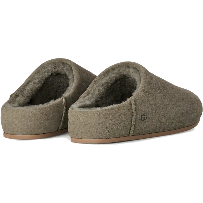 Heels of UGG Women's Elea Slip On Slipper in Moss Green