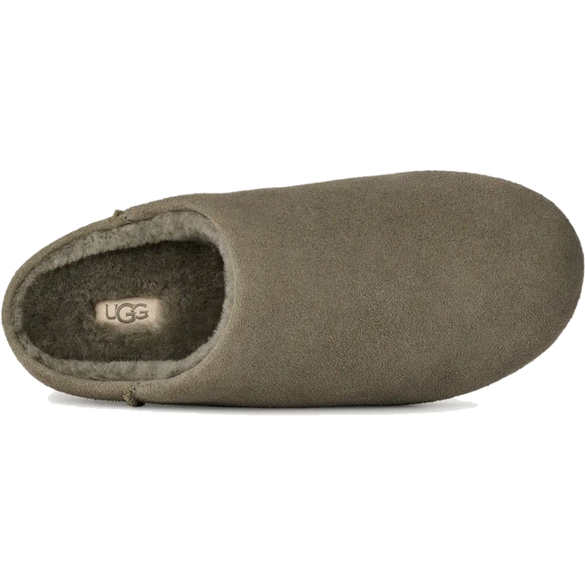 Top of UGG Women's Elea Slip On Slipper in Moss Green
