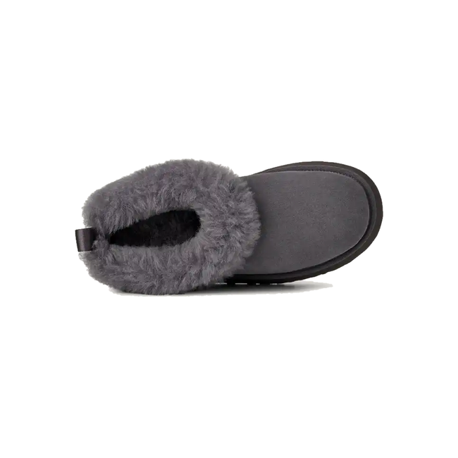 Top of Ugg Women's Tazzelle Slipper in Obsidian Black