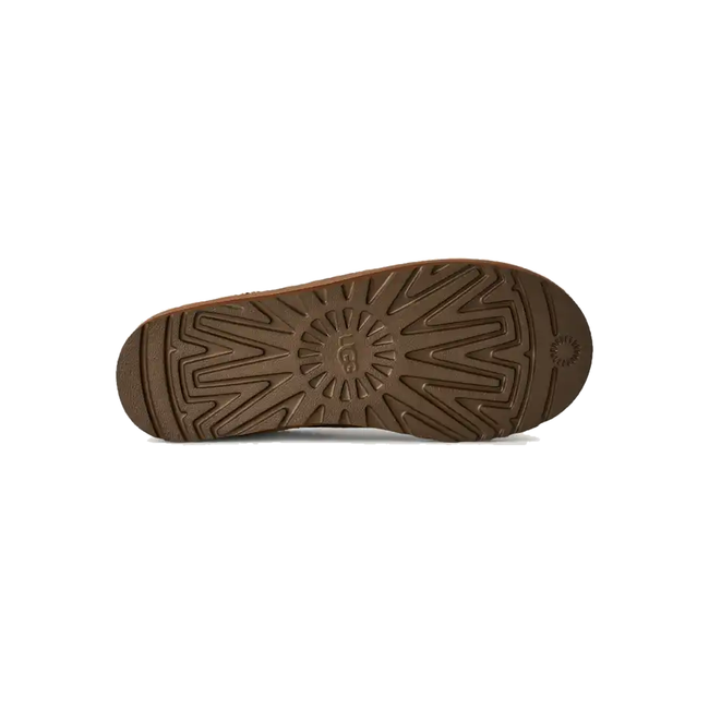 Sole of UGG Men's Tasman Baxter Slipper in Chestnut brown