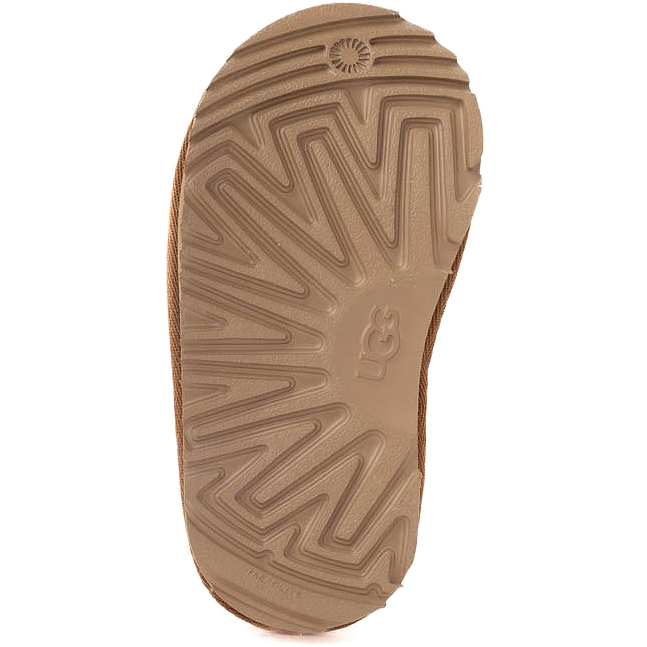 Sole of UGG Toddler Tasman II Slipper in Chestnut Brown