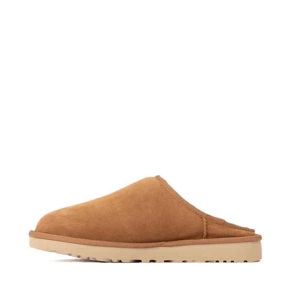 Medial side of UGG Men's Classic Slip-On in Chestnut Brown
