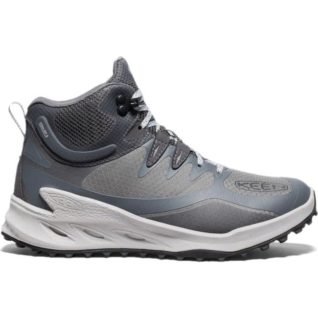 Keen Women's Zionic Mid Waterproof Steel Grey/Magnet Hiking Boot 1028177