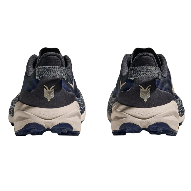 Heels of Hoka Men's Speedgoat 6 Trail Running Shoe in Midnight Blue