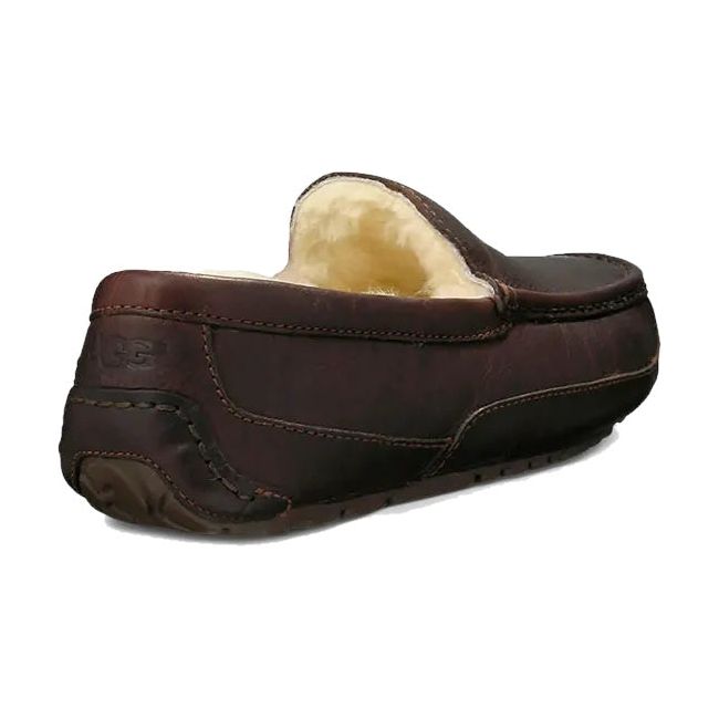 UGG Men's Ascot Leather Slipper China Tea 5379-CTEA