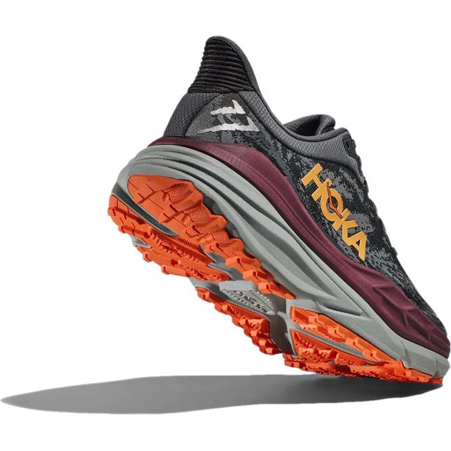 Hoka Men's Stinson ATR 7 Hiking Shoe CASTLEROCK/CABERNET 1141530-CCBRN