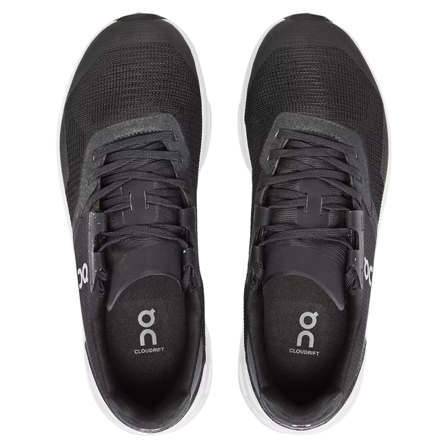 On Running Women's Cloudrift Lifestyle Shoe Black/White 87.98301