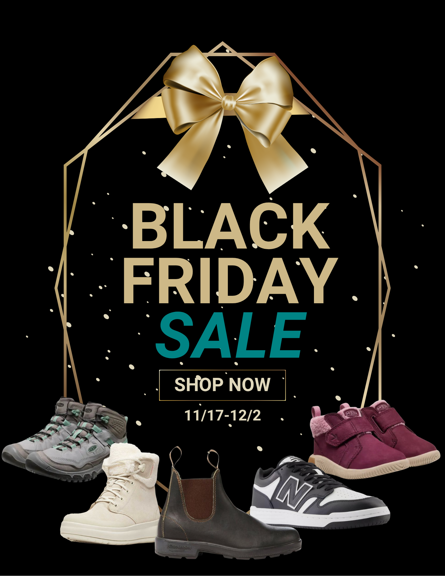 Black Friday + Cyber Monday 2025 Deals at Roderer Shoe Center