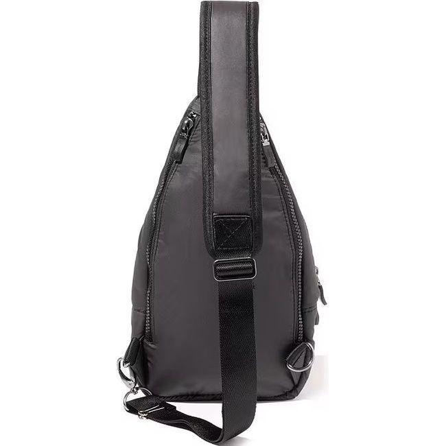 Baggallini Central Park Sling Bag Black Puff CEP754B0318