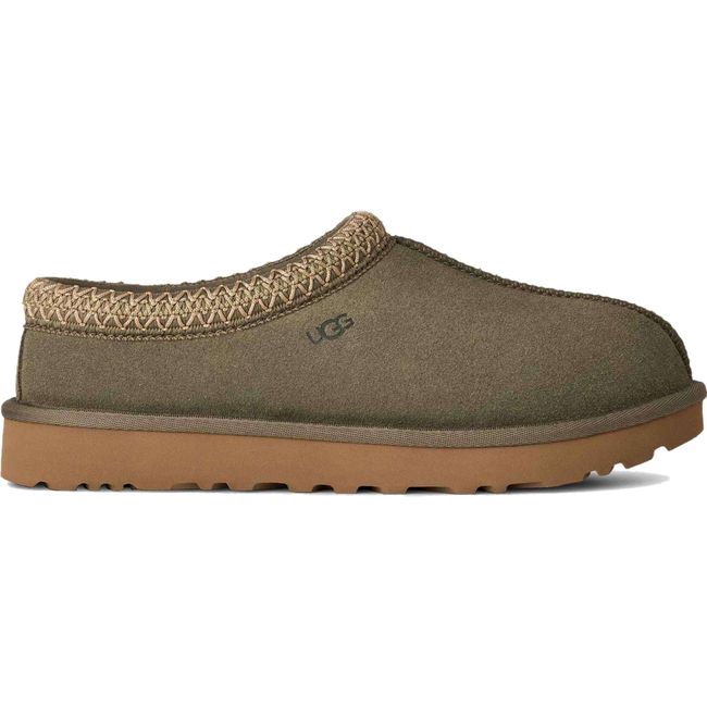 Lateral side of UGG Womens Tasman II Slipper in Moss Green