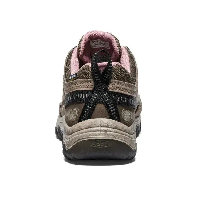 Keen Women&#39;s Targhee IV Waterproof Hiking Shoe Brindle/Nostalgia Rose 1028993