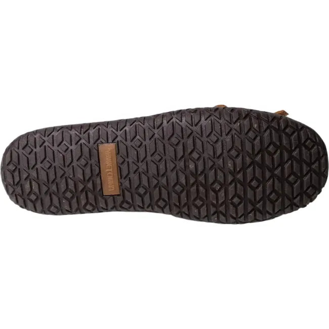 Minnetonka Women's Kilty Tread Moccasin Brown 372A