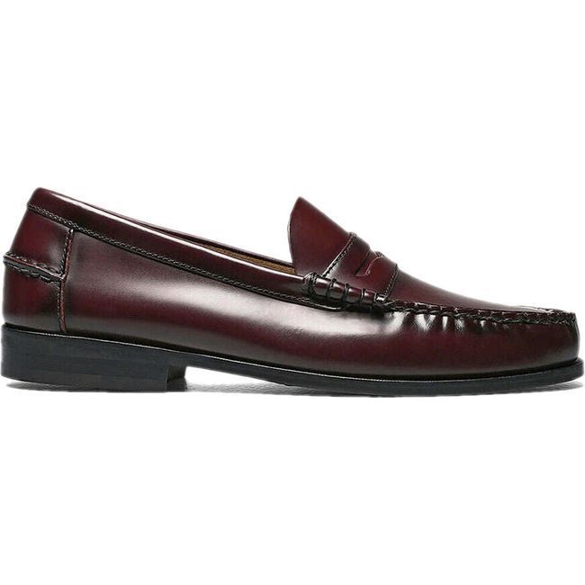 Florsheim Men's Moc Toe Penny Loafer Burgundy 17058-05