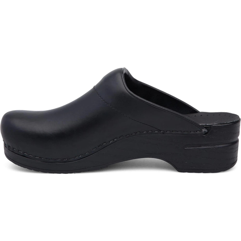 Lateral side of Men's Dansko Karl Clog in Black Box
