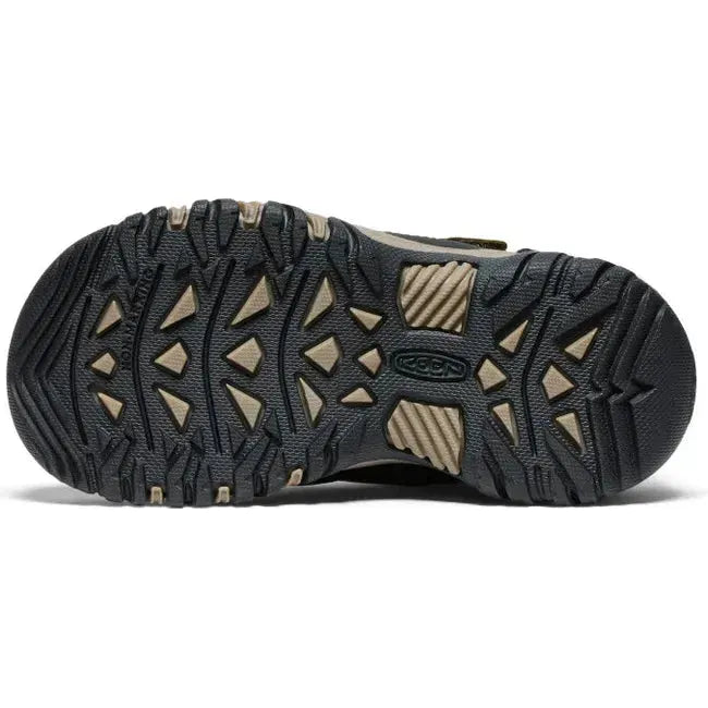 Keen Kids' Targhee IV Waterproof Hiking Shoe Dark Olive/Gold Flame 1029614