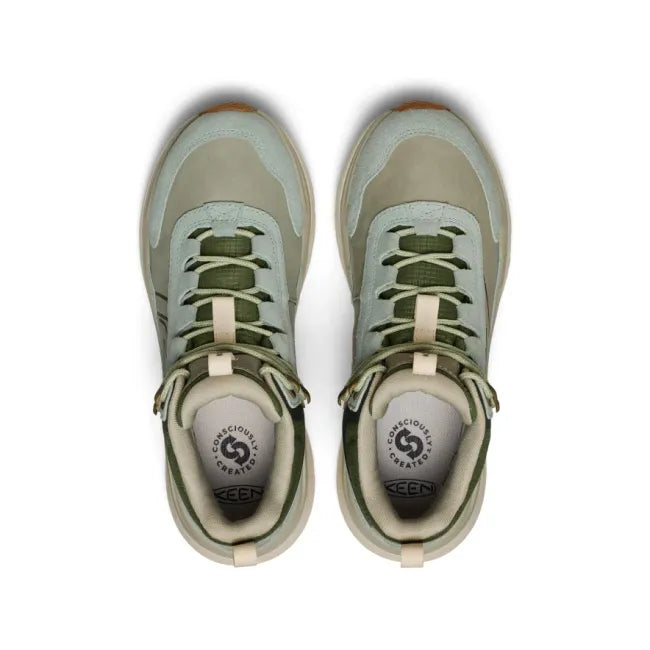 Lace upper of iceberg green KEEN Women&
