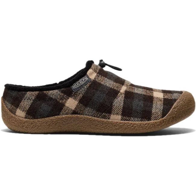 Lateral side of plaid magnet birch KEEN Women's Howser III Slide
