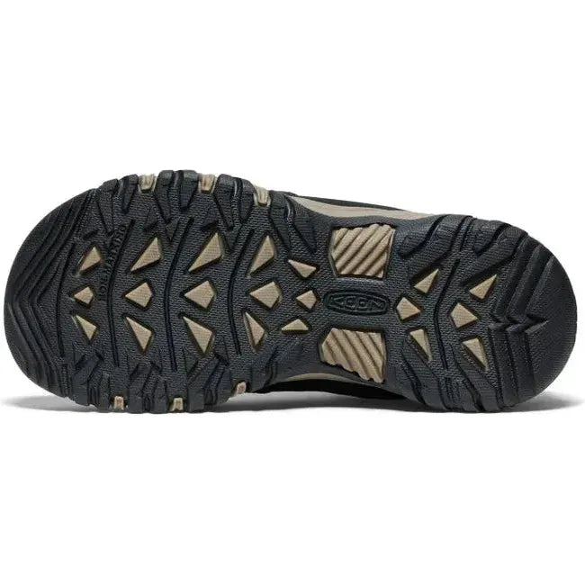 Keen Big Kids' Targhee IV Waterproof Hiking Shoe Dark Olive/Gold Flame 1029563