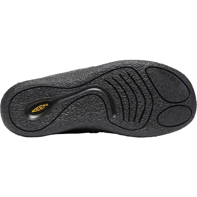 Sole Women's Keen Howser II Slipper in Grey Felt and Black